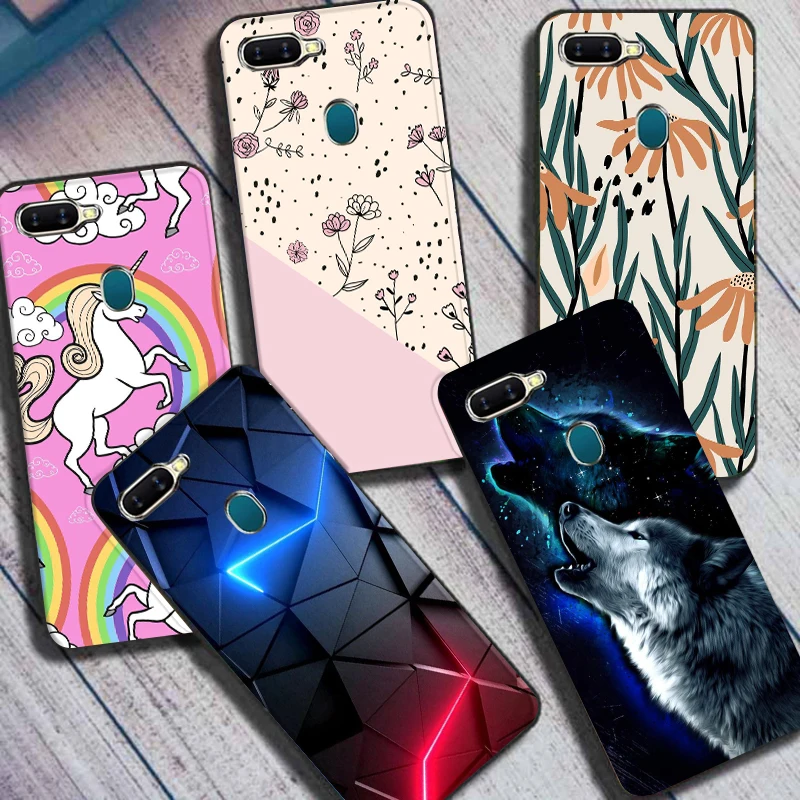 

Case For OPPO A5S Case OPPO A5S TPU Phone Case For OPPO A5S A5 S A 5S CPH1909 AX5S AX5 Soft Phone Back Cover Cartoon