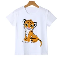 3d t shirt crewneck print t shirt teen girls boys clothing tiger leopard baby girl t shirt summer style fashion tops tees