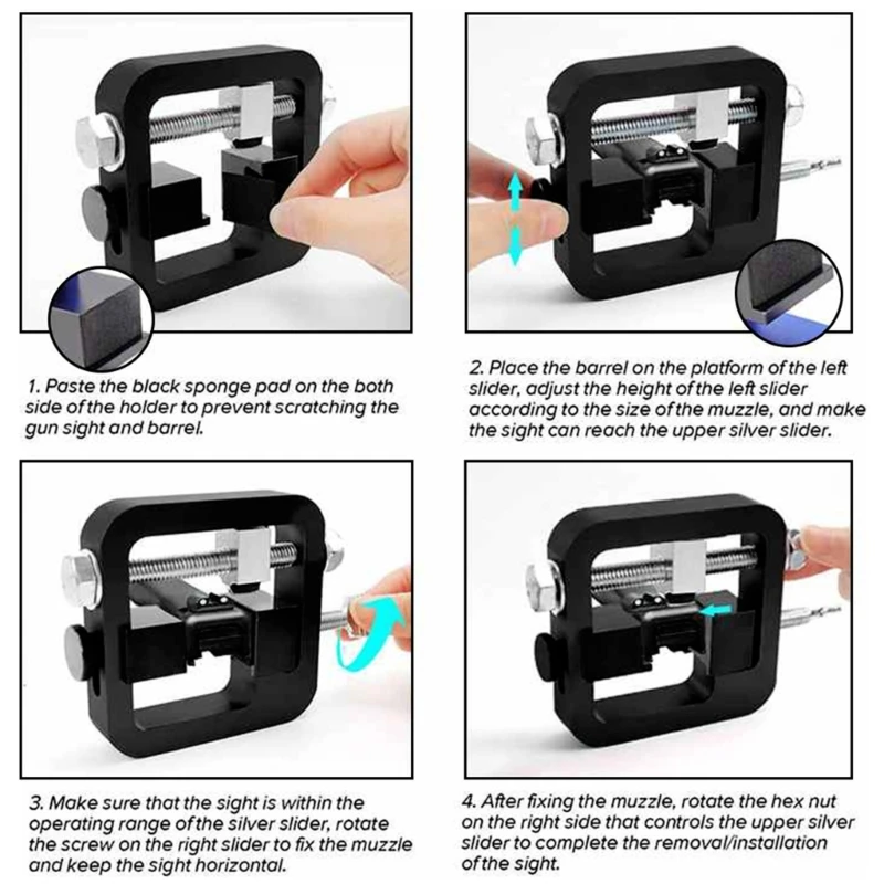 Q39F Инструмент для разборки прицела инструмент толкания универсального