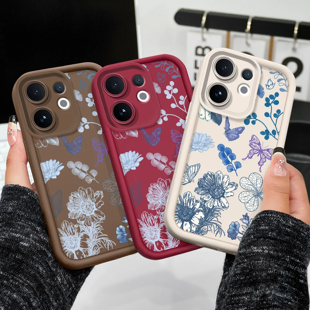 Фото Чехол для телефона Butterfly Dance для VIVO V60 V50 V40 Lite V30 V29 V29E V27 V27E V25 V25E V23 V23E Pro 4G 5G, мягкий чехол с рисунком лестницы №3