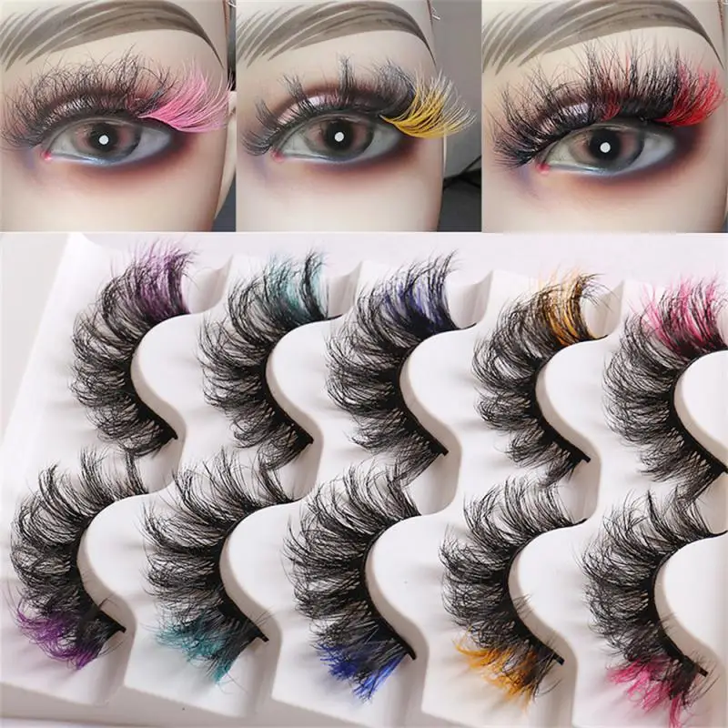 Fan Eyelashes Light 15g False Eyelashes Natural Eyelash Extension Curl Eyelashes Rich Colors 10.5 9.5 1.5cm Easy To Wear