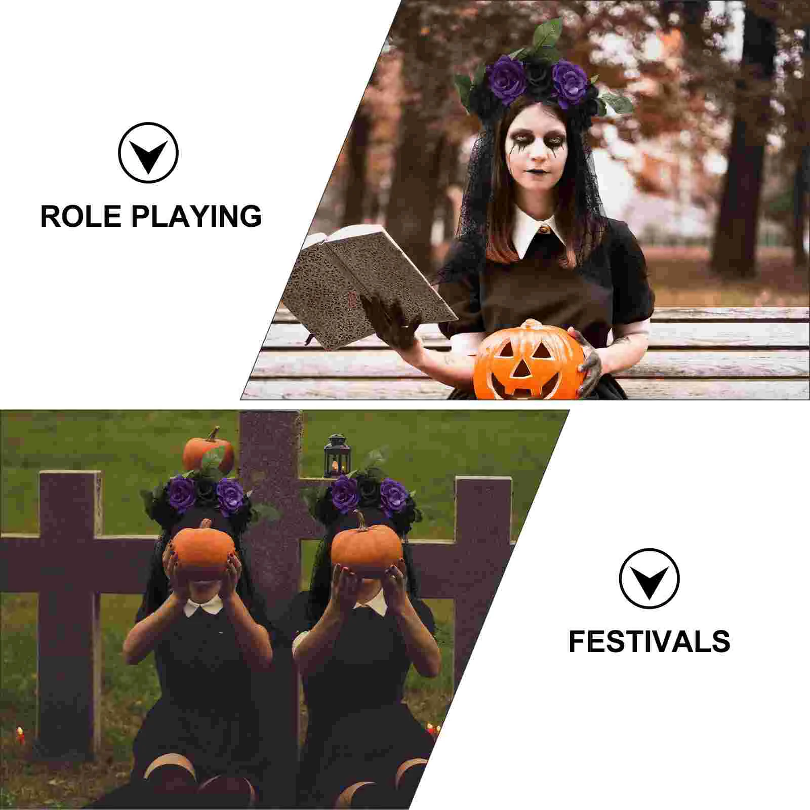 Повязка на голову с цветочным узором для девочек повязка розой праздничный