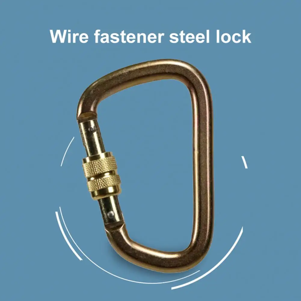 

Износостойкий карабин, противоскользящий карабин, высокопрочный наружный Безопасный автоматический замок с защелкой