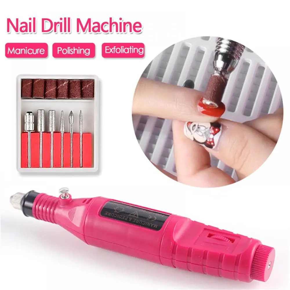 

10 Pcs Nail Drill Machine Professional Electric Manicure Milling Cutter Sets For Gel Nail Polish Manicure Tools Nail Accessories