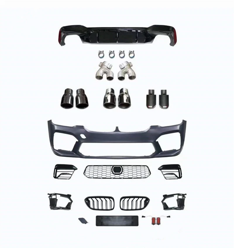 

Surrounding applies for 5-series M5 Surrounding G30 G38 middle net modified bumper New Surrounding