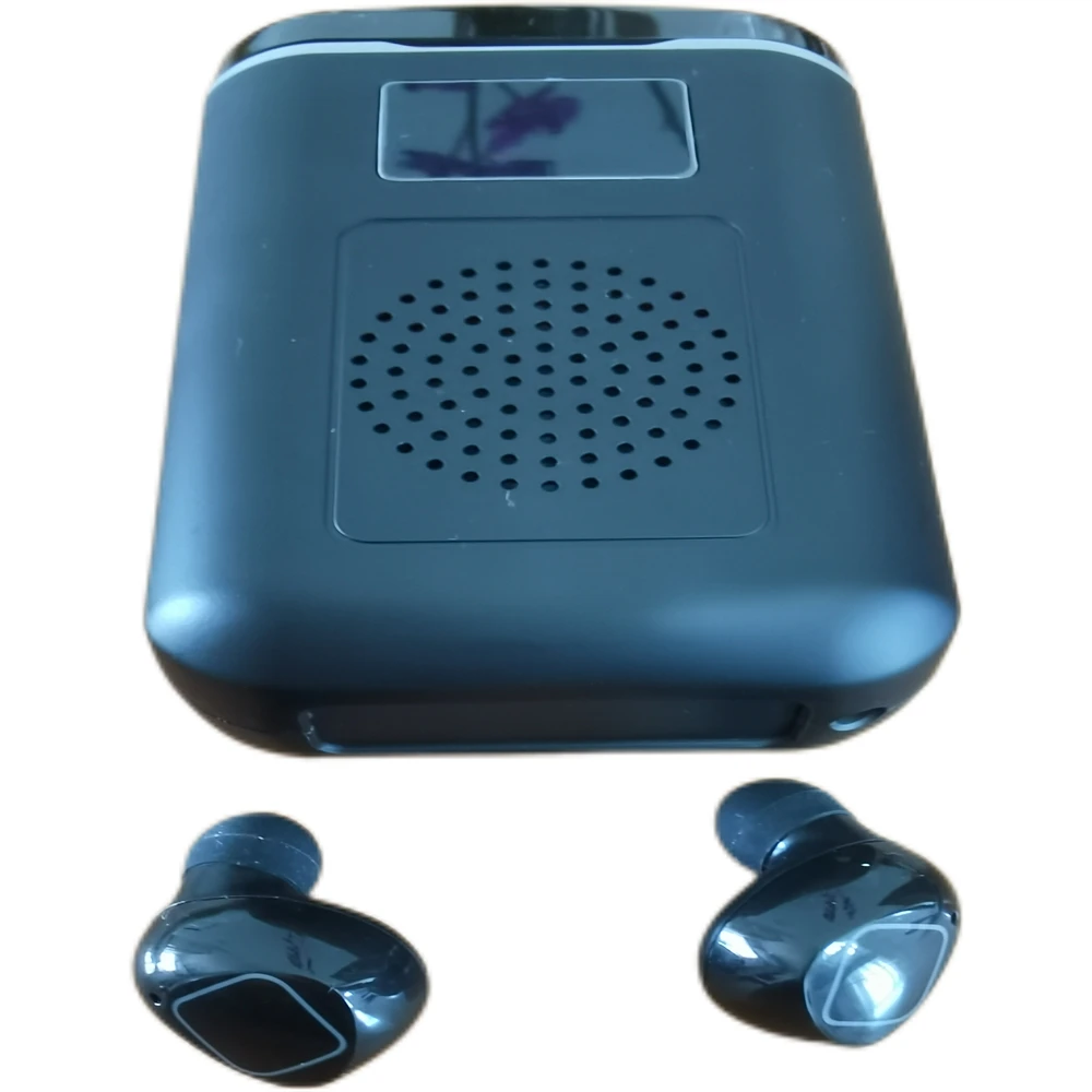 M6 TWS V5.1 Multi-functional Power Bank  Flashlight Bluetooth Speaker Sports Game Waterproof Noise-cancelling Headphone Earphone