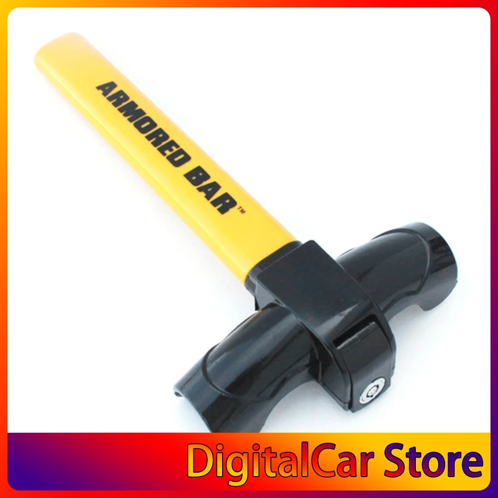 

1 шт. Противоугонный замок на рулевое колесо, замок на рулевое колесо автомобиля, Т-образный замок, высокая безопасность, Противоугонный зам...