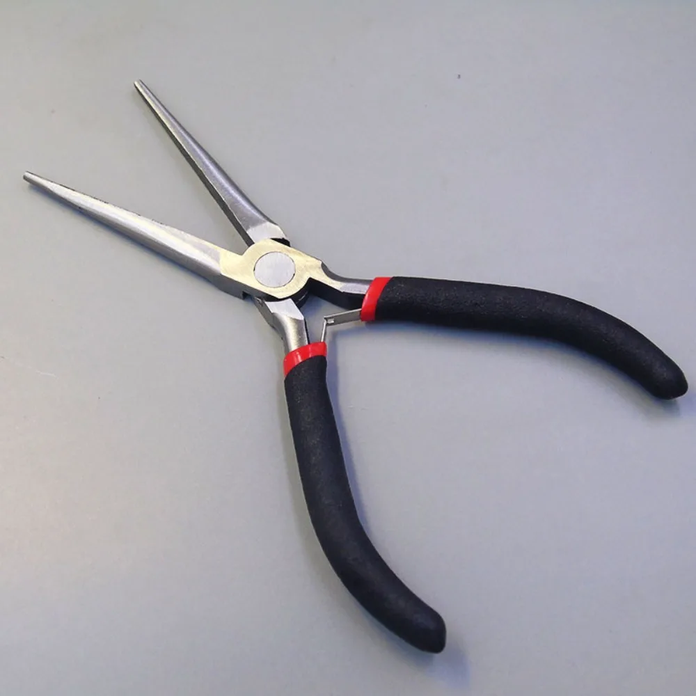 

10pcs/lot Wholesale pliers Long Nose Black Handle Pliers For Cutting Clamping Stripping Electrician Repair Hand Tools