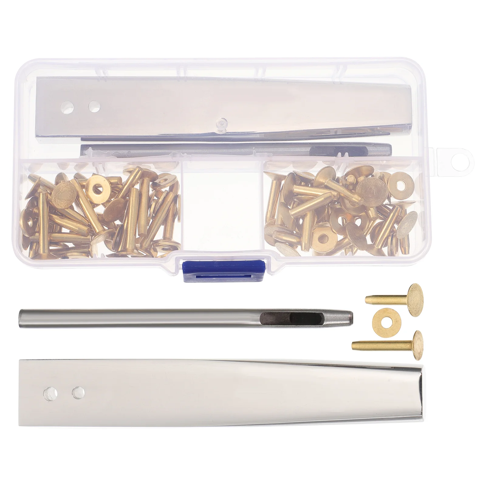 

1 Set Durable with Setting Tools Utility Stud Rivet Rivet and Burr Leather Rivet for Shoes Pants Leather