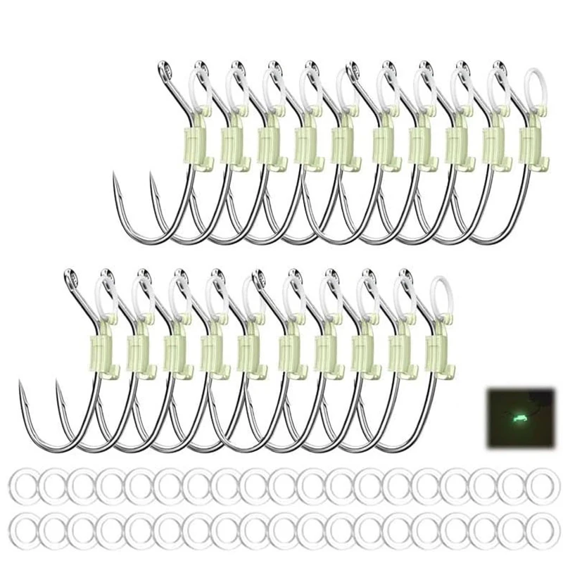 

Светящиеся крючки для живых креветок