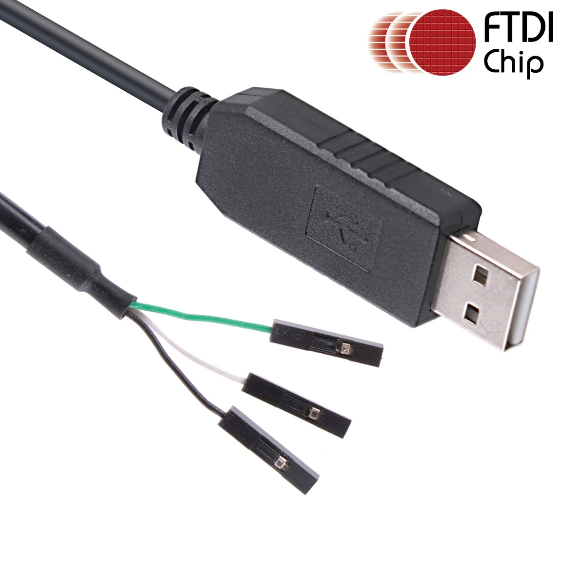 

USB to 3.3V 5V TTL Serial Cable Dupont Header UARL Converter FTDI 3 Pins 3P 1.8m