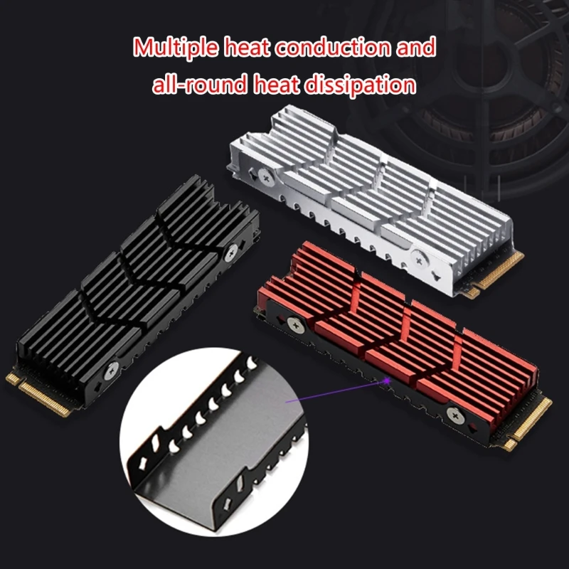 Крышка радиатора SSD для игровой консоли Теплопроводящая прокладка радиатор