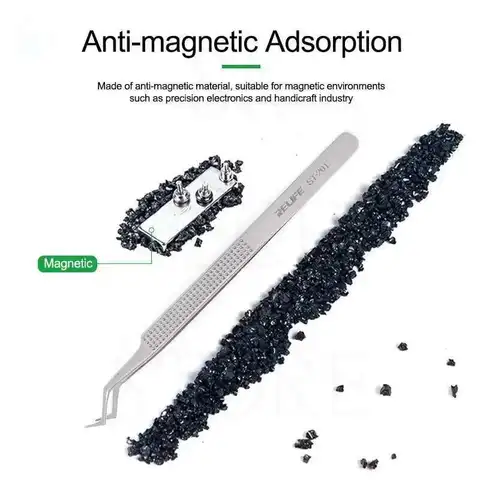 ST-20L Пинцет для позиционирования чипа для печатной платы, штифты для интегральных схем, аксессуары для небольших устройств, ремонтный пинцет RELIFE