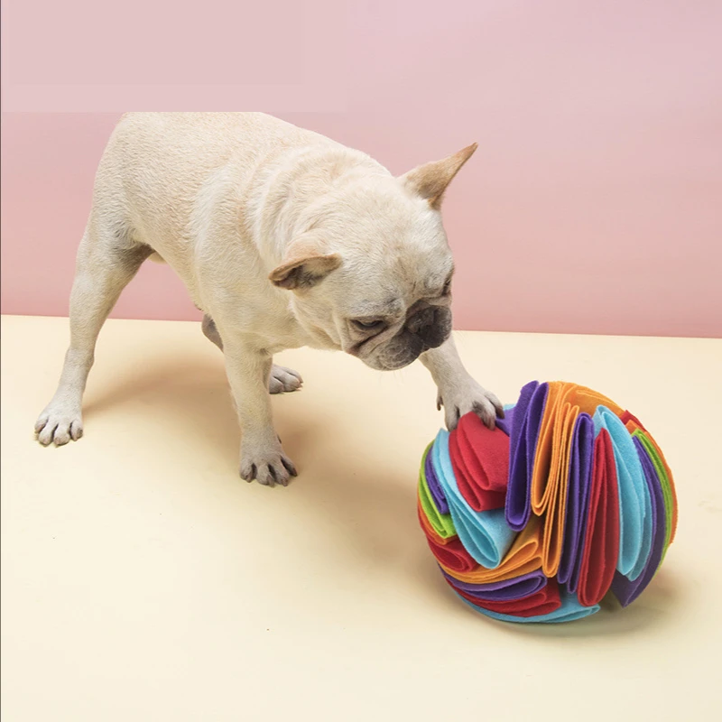 

Dog Toy Second Generation New Sniffing Ball Mat Cat Dog Sniffing Ball Educational Toy Pet Collapsible Sniffing Ball Pet Toy