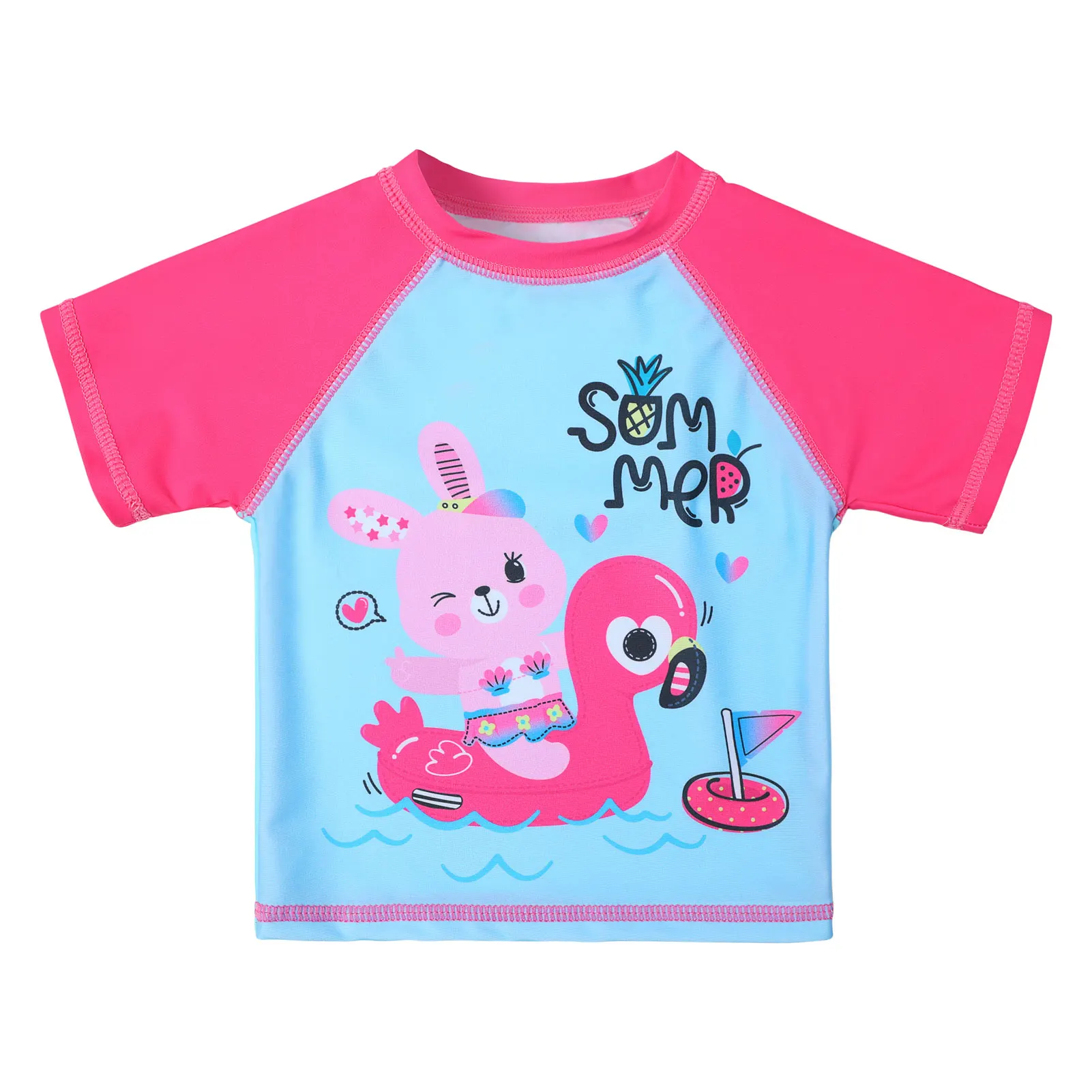 Купальник BAOHULU для маленьких девочек комплект из двух предметов с мультяшным