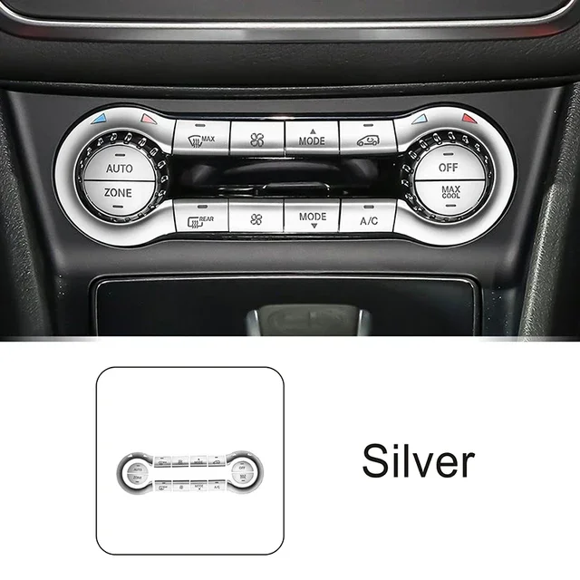 

Автомобильная кнопка центрального управления кондиционером, декоративная крышка для Mercedes Benz CLA C117 GLA X156 a Class W176 2013-2018