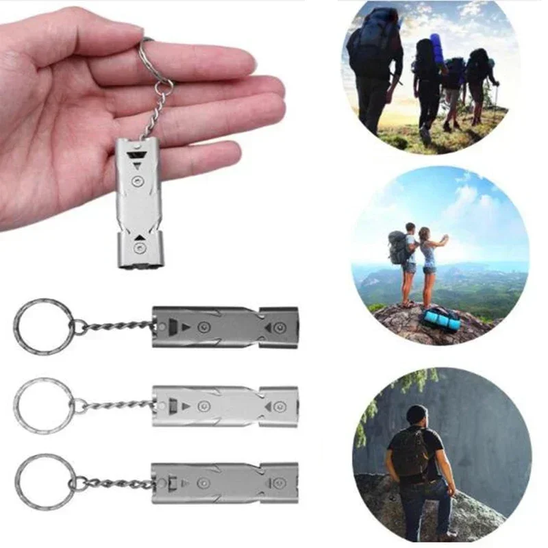 Металлический Ультразвуковой Свисток Для Дрессировки Птиц Двойное Отверстие