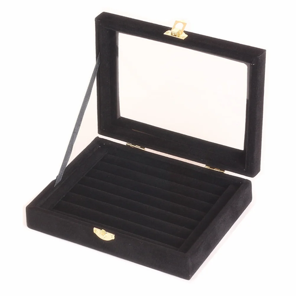 

Small Items Organizers Jewelry Box Earrings Jewelry Showcase Jewelry Box Necklace Single Buckle Jewelry Display Case