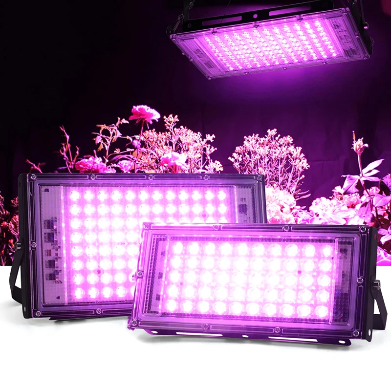 

50W LED Grow Light Full Spectrum 220V Phytolamp Full Range LED Lamp For Plants Growth Flower Bulb Indoor Garden
