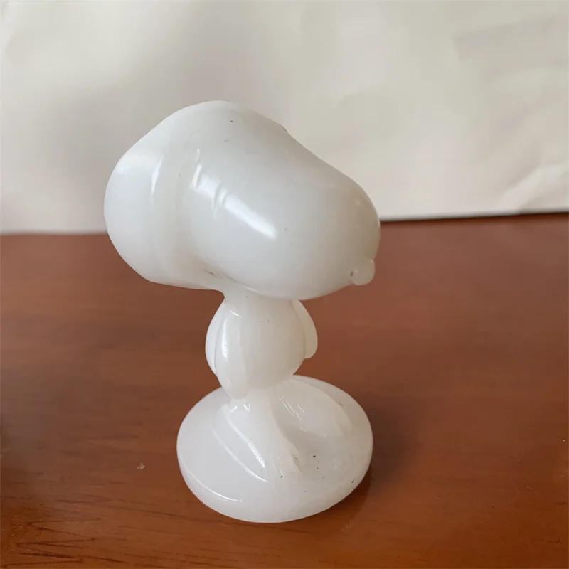 1 шт. декоративная статуя собаки с кристаллами