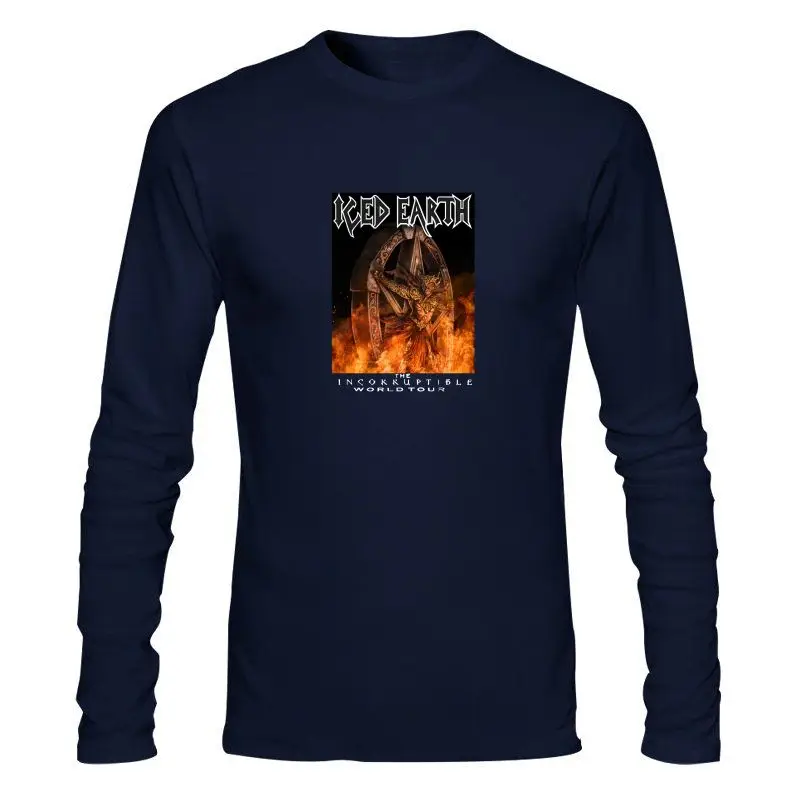 

Мужская одежда, новинка, холодная земля, неподкормляемый мир, Мужская черная футболка, Размеры S 4Xl