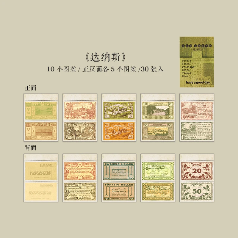 

30 шт./лот блокноты для записей из материала, блокноты для записей, блокноты для скрапбукинга в стиле ретро, декоративная бумага для фона