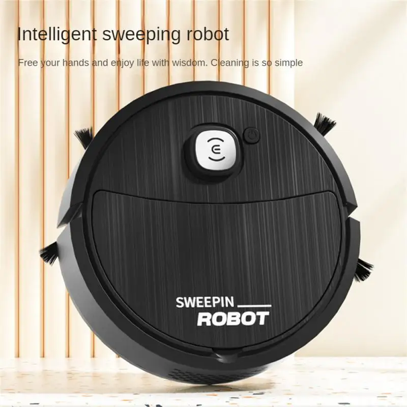 

Креативный робот-уборщик с перекрестной монополией, умный робот-уборщик с USB-зарядкой, умное подметание и уборка пола «Три в одном»