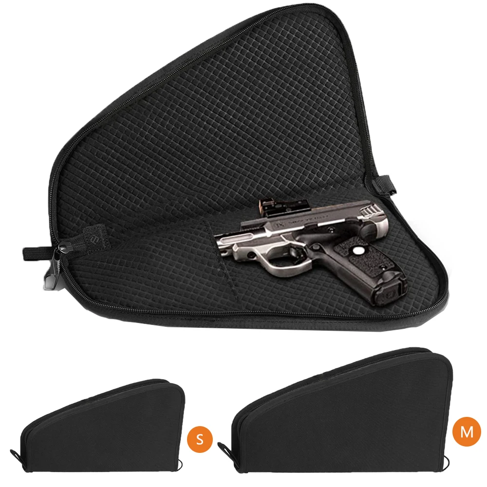 

Тактическая Сумка для пистолета, военный ковер для пистолета, портативный защитный чехол для пистолета, кобура для пистолета для компактного пистолета для охоты