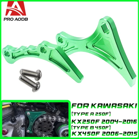 Для Kawasaki KX250F KX450F KX 250F 450F 2004-2015 2016 алюминиевая защитная крышка с ЧПУ, крышка звездочки цепи, чехол Saver, защита двигателя