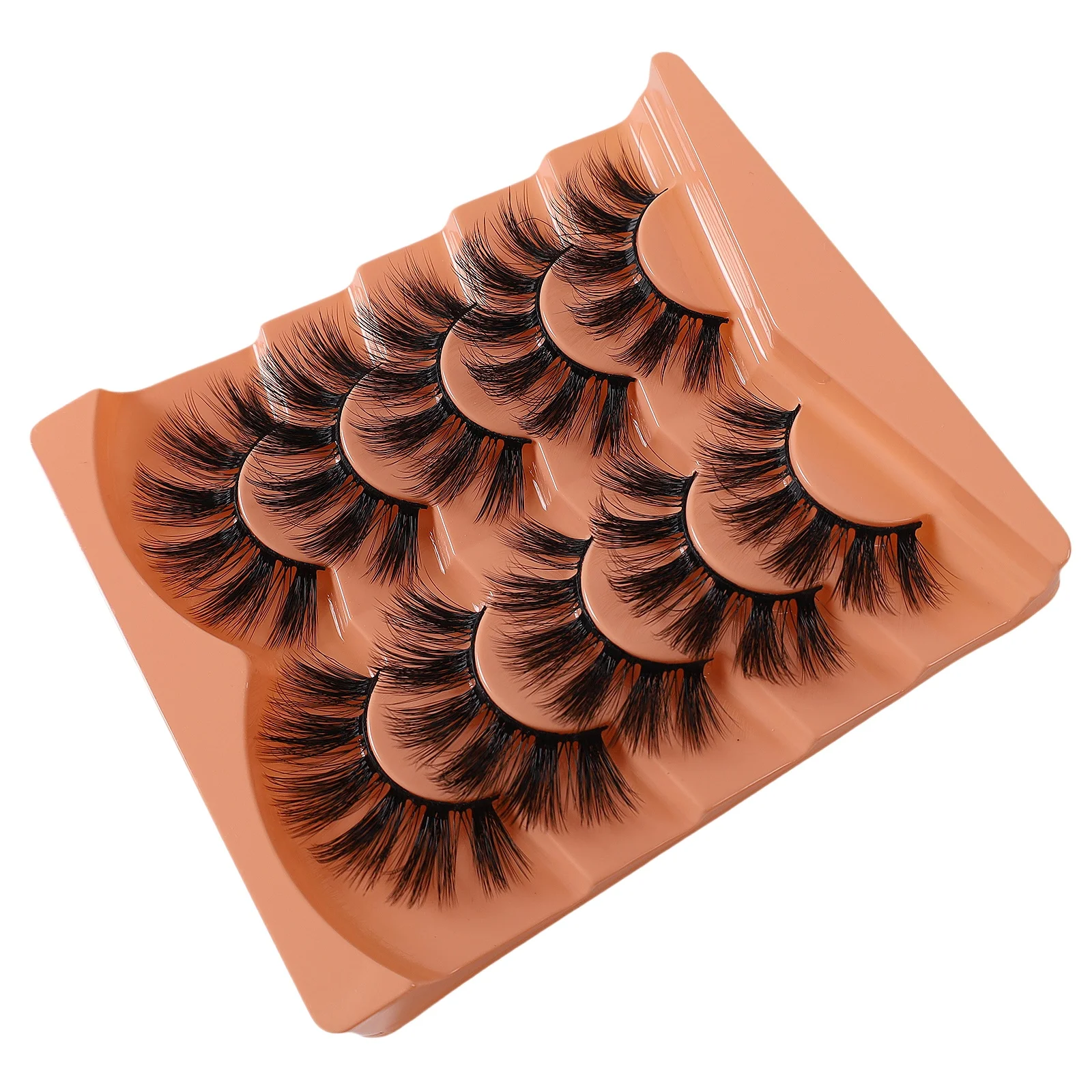 5 пар новых продуктов накладные ресницы густые и имитация завитых ресниц |