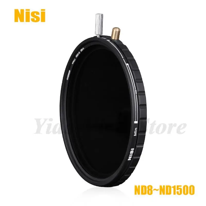 

Nisi ND8-1500 ND Filters Variable ND Multi Coating Neutral Density Adjustable ND 8 to 1500 Lens Filters 67mm 72mm 77mm 82mm