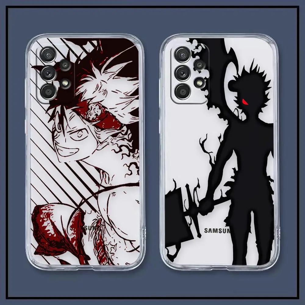 

Pintura De Anime De Yuno Asta Clear Case For Samsung A73 A12 A13 A22 A33 A42 A53 5G A32 A50 A31 A71 A21S A51 A23 A10 A30 Case