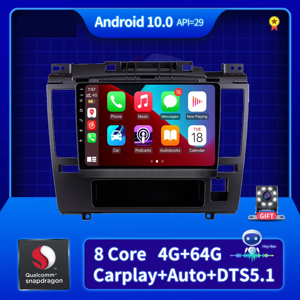 

Autoradio Car Radio for Nissan Tiida 2005-2010 2din Multimidia DVD Player Navigation GPS Autostereo Carplay Auto Aduio for Cars