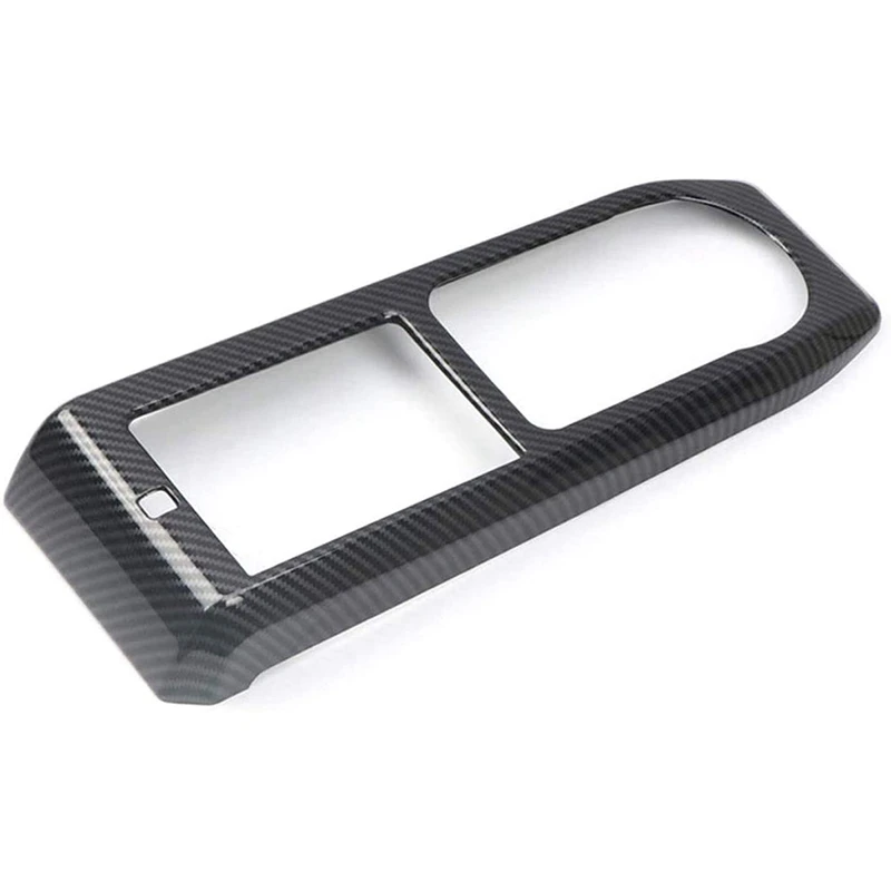 

NewCenter Console Gear Shift Panel Cover Trim for Toyota Tacoma 2016-2020 Accessories, ABS Carbon Fiber