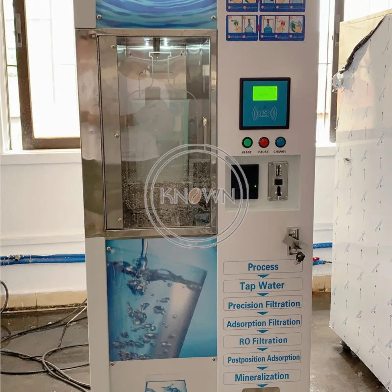 Торговый автомат с диспенсером для воды на продажу 300GDP Автомат продажи открытом