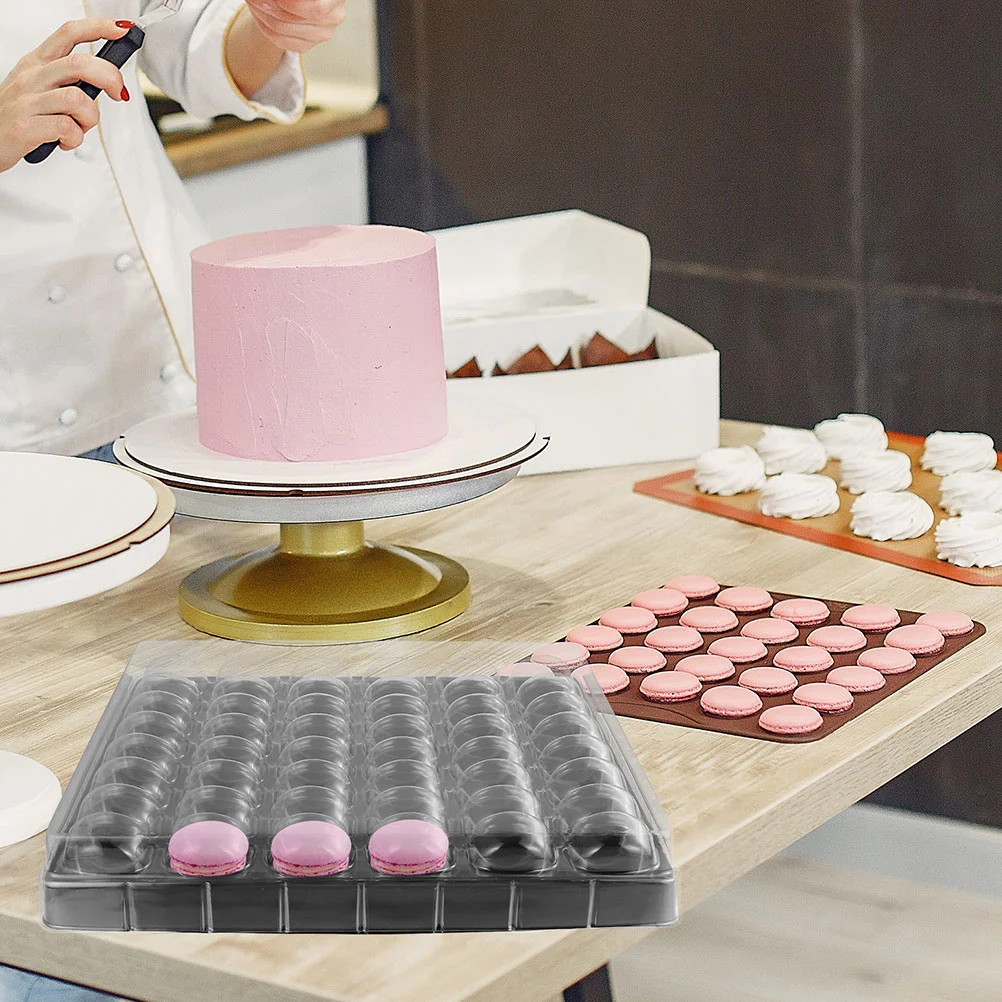 Коробки для макарон упаковка упаковки подарков зеркальный контейнер десертов