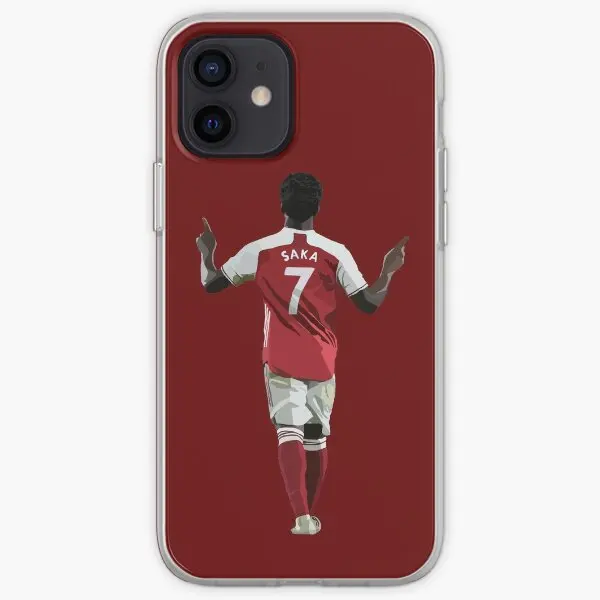Bukayo Saka Iphone Жесткий чехол для телефона настраиваемый iPhone 6 6S 7 8 Plus X XS XR Max 11 12 13 14 Pro Mini