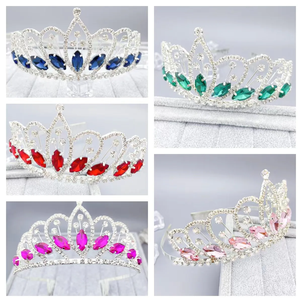 Повязка на голову в стиле барокко для женщин аксессуары волос с кристаллами и