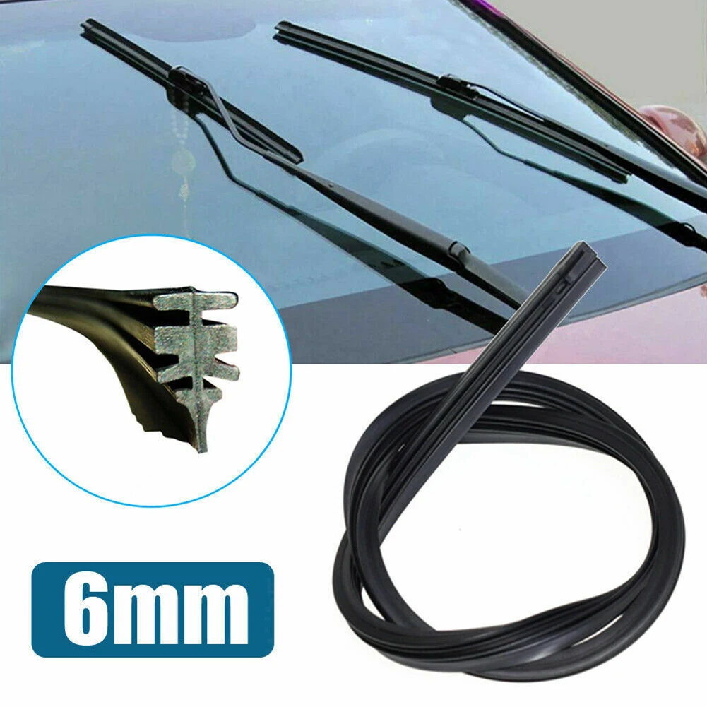 

2pcs 28IN Car Frame Windshield Wiper Blades Refills Windshield Replacement Strip For Most Frame Windshield Wiper Accessories