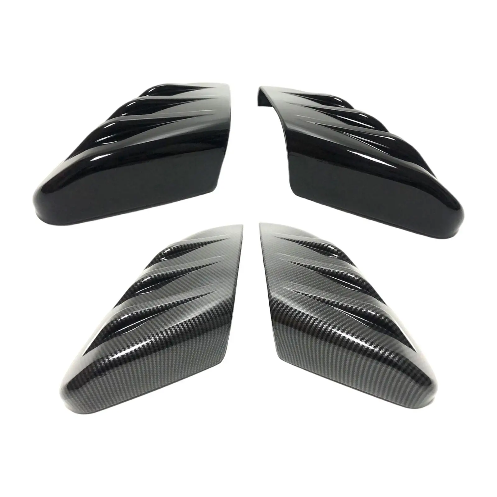 

2 Pieces Car Rearview Mirror Cover Housing Caps Fit for Honda Civic Professional