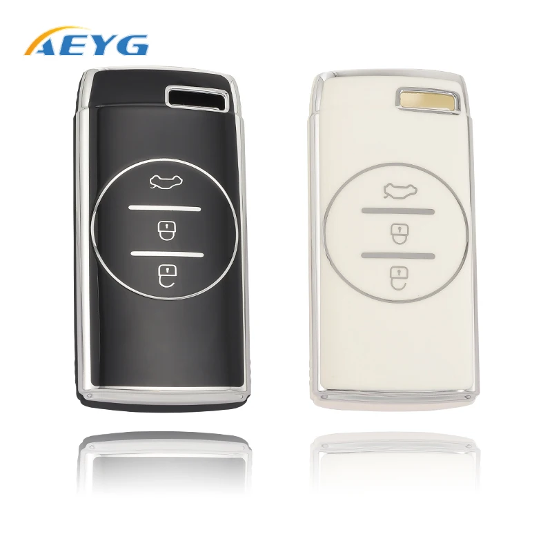 

TPU Car Remote Key Cover Case Shell Fob For Chery Tiggo 8 Arrizo 5 7 Pro EQ7 5x 3x Tiggo 7 Pro Gx Exeed Car Keychain Accessories