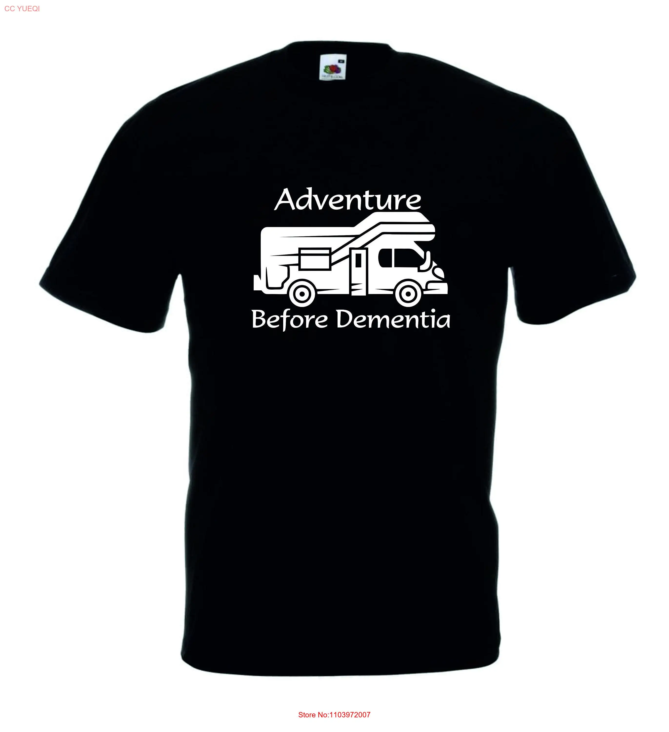 Футболка ADVENTURE BEFORE DEMENTIA хлопок NoEnName_Null