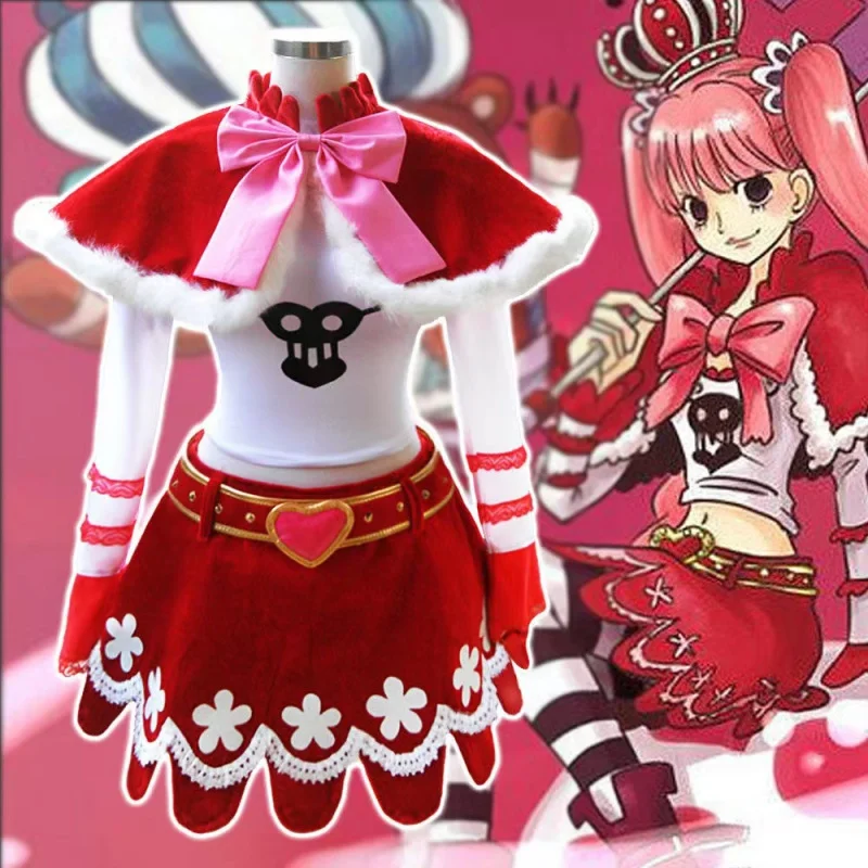 

Anime One Piece Perona Princess Mononoke Cosplay Costumes Dress Halloween Costumes for Women Vestido Party Clothing Suit Uniform