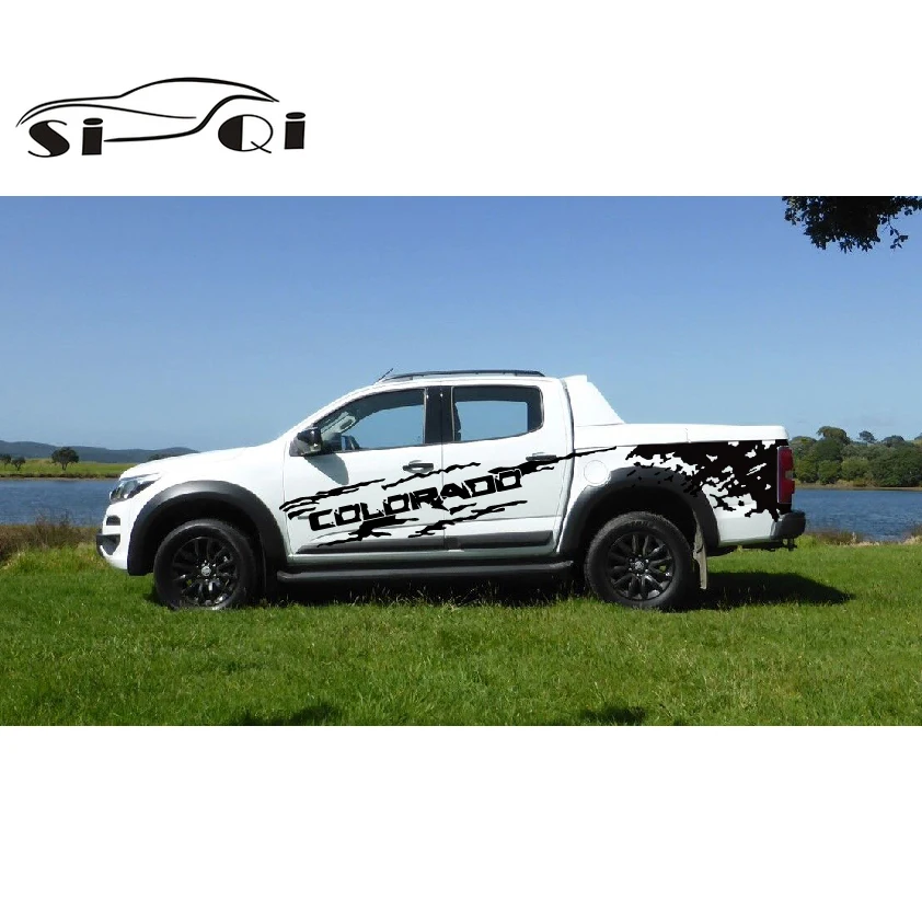 

Car Accessories Include Left And Right Mudslinger Body Sticker Side Door Graphic Vinyl Car Decals Fit For Colorado