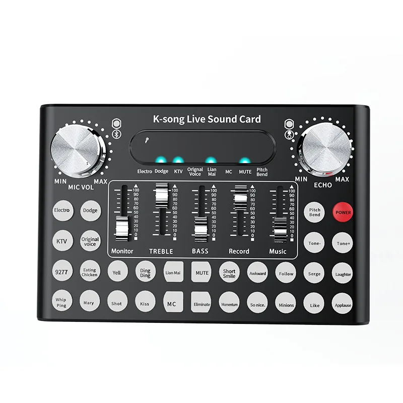 

Набор звуковых карт F007, конденсаторный микрофон с шумоподавлением и голосовым управлением