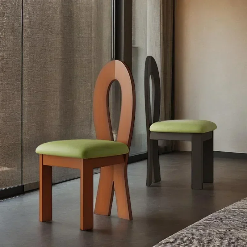 Технические деревянные стулья для комнаты домашняя мебель одного человека