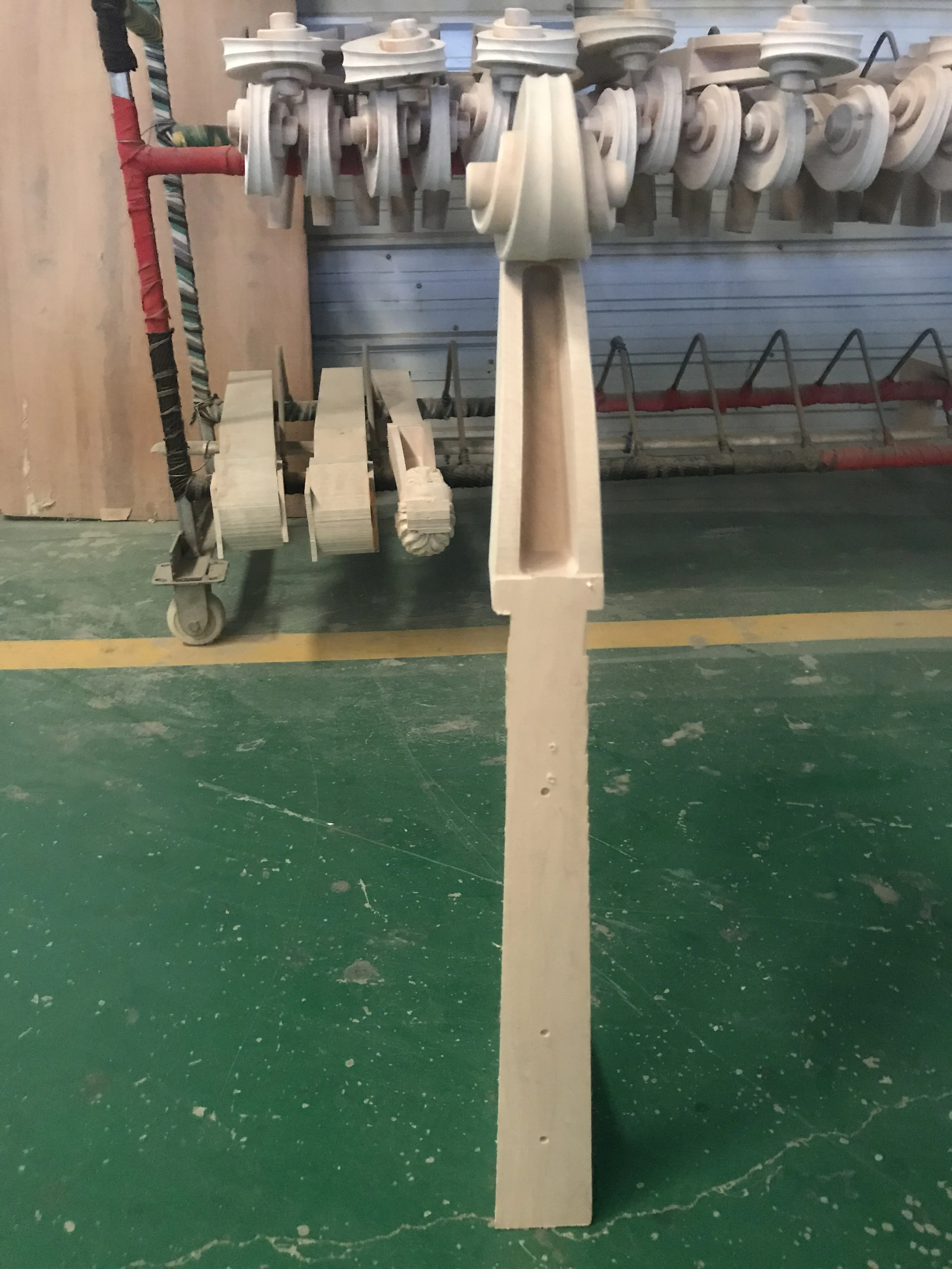 High Quality New Undyed 3/4 Upright Double Bass Neck Maple White Contra Bass Neck 1/4 1/2 Nonporous 1/8-4/4 Contrabass Neck enlarge