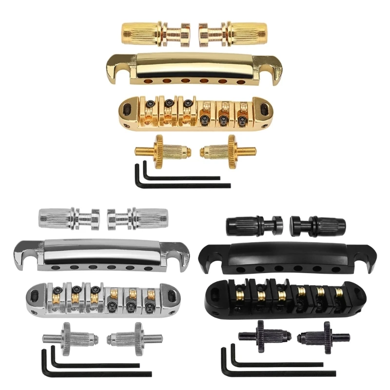 

Roller Saddle Bridge for Bridge Style Electric Guitar Replacement Parts