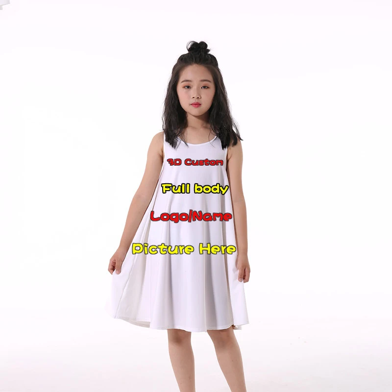 

2022 New Dress Girls Summer Dress Costume Dresses For Kids Christmas Birthday Fancy Party Vestidos Menina Customized 4-14 Years