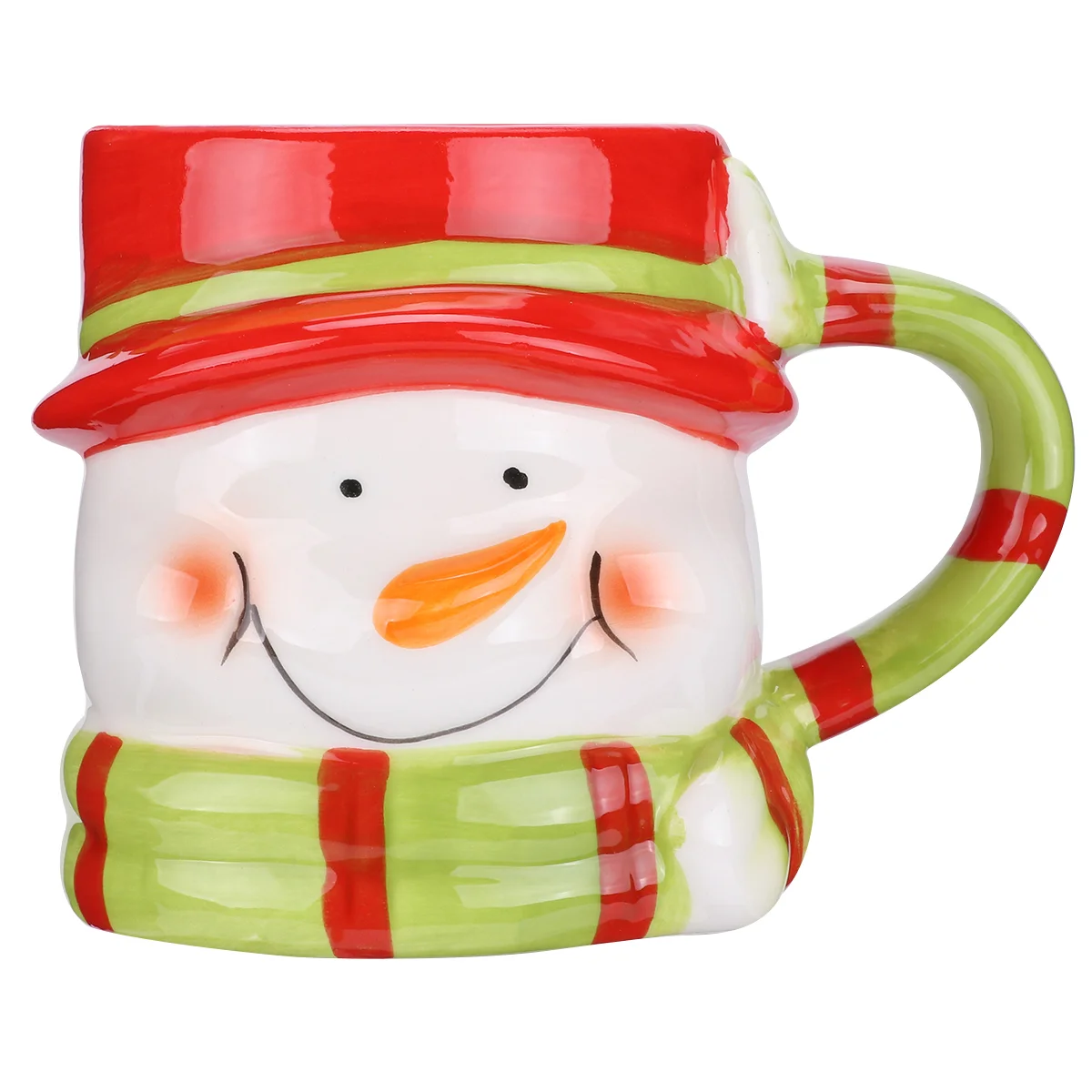 

Christmas Snowman Ceramic Water Glass Couple Mug Santa Mug Cartoon Novelty Coffee Mugs Ceramics Drinking Mug Cup Lovers